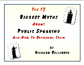 Free Public Speaking Myths Ebook Cover Page